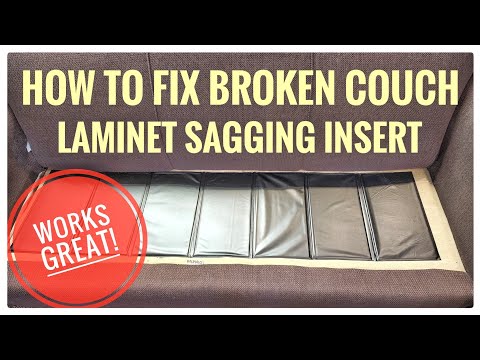 How to Rejuvenate Springs in Old Saggy Couch / Cushions Dropping