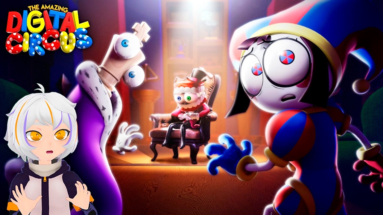 THE AMAZING DIGITAL CIRCUS - Ep 8 hjsakldfhl | ChuyMine REACCIONA a GLITCH