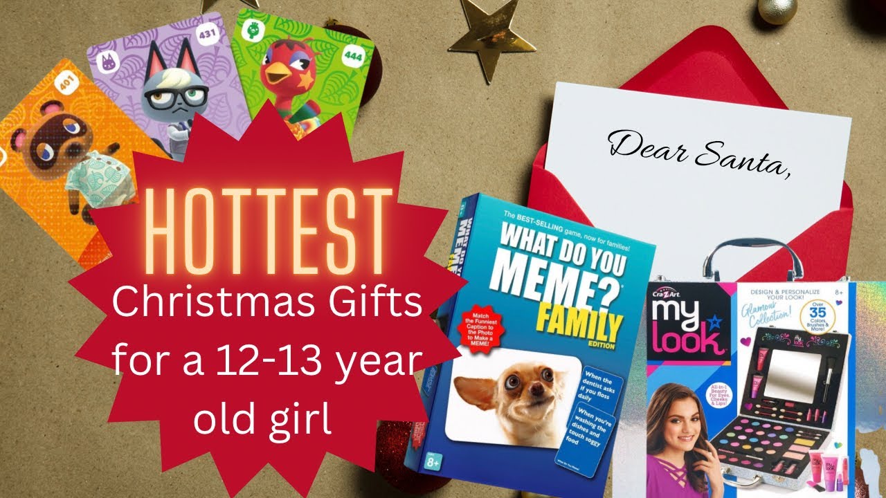 BEST Christmas Gifts for a 12 - 13 year old girl, Girl's Christmas  Wishlist