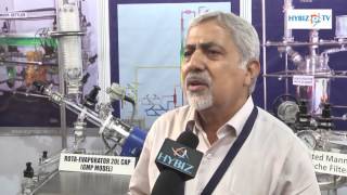 Pharmalytica 2016 - V K Handoo GM Sigma Scientific Glass - hybiz