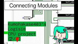 Let's Make CPU using Logisim #electronics #digital #logic