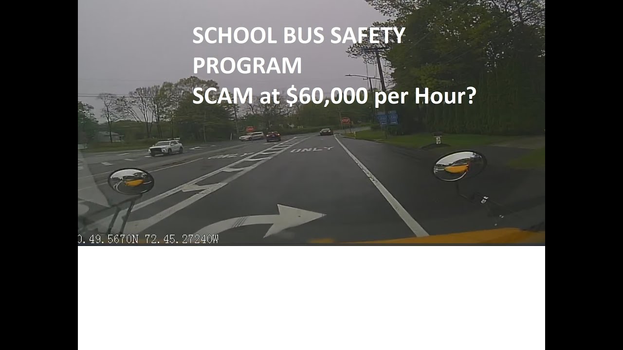 SCHOOL BUS SAFETY PROGRAM-IS IT A SCAM? - YouTube