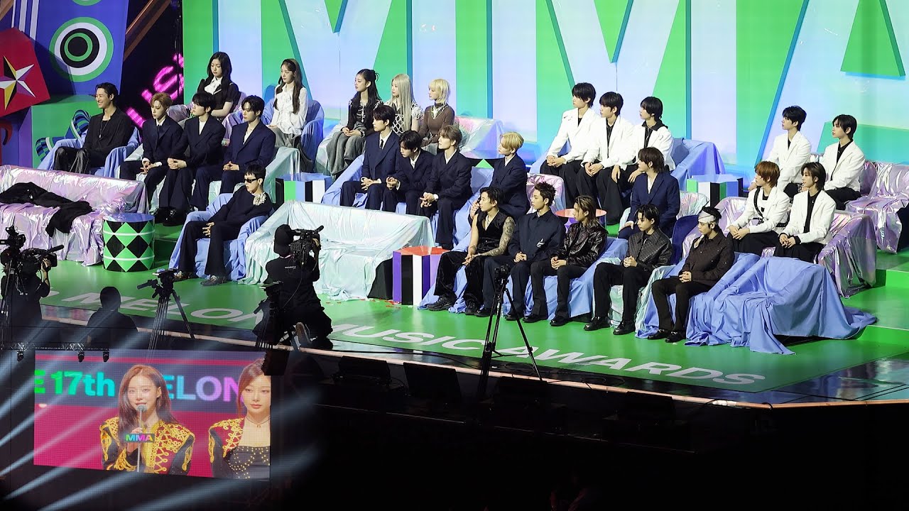 [aespa 수상 speech] IDOLS Reaction (에스파 보는 아이브 지드래곤 라이즈 엔시티위시 키키 알디원 올데프 보넥도) 직캠 | MMA • 251220