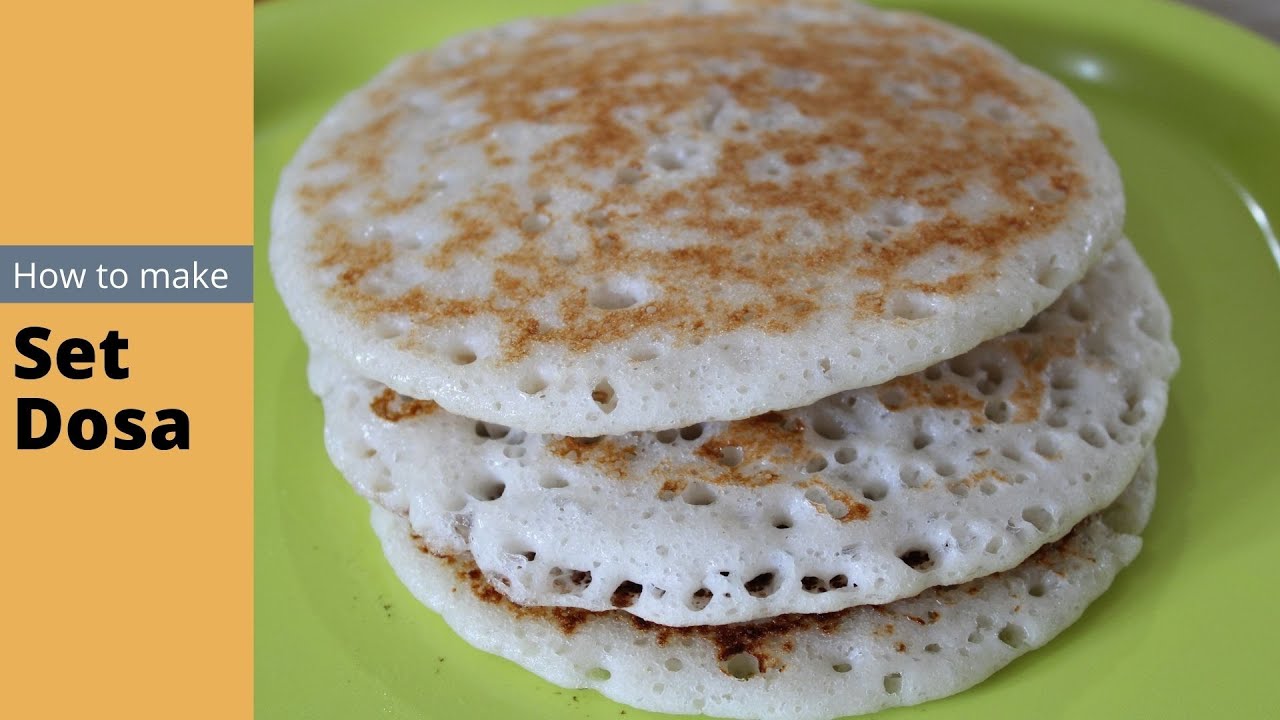 Set Dosa | part 1 | Raw rice set dose| Chef Alberts Kitchen | chef Kerala.