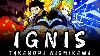 [1-Hour]「IGNIS」西川貴教 | Fire Force Season 3 Part2 Full Opening Song | (Takanori Nishikawa)