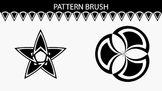Adobe illustrator Trick To Make Star With Pattern Brush #shorts