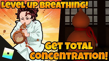 Roblox Project Slayers - How to Get TOTAL CONCENTRATION BREATHING and Level Up Your Breathing!