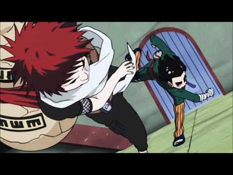 Gaara VS Rock Lee-ロック・リー Vs 我愛羅- DubssesiónLucas16AudioHQ