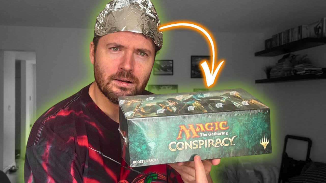Conspiracy Theorist Opens A Booster Box Of Conspiracy!