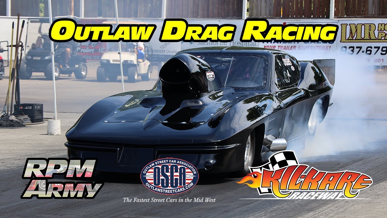 Outlaw Drag Racing | OSCA at Kil Kare Raceway - YouTube
