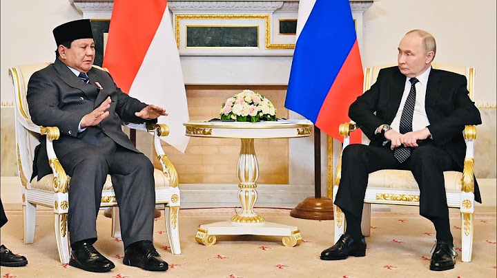 LIVE: Presiden Putin Terima Presiden Prabowo di Istana Konstantinovsky, St. Petersburg, 19 Juni 2025