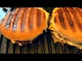 Tefal OptiGrill XL: Burger à la Panini. Grilled CHEESE BURGER recipe: eggs, beef, cheese, ketchup