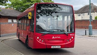 (RARE WORKING) Arriva London South - Route 269 - ENX21 (GN09 AVW) - ADL Enviro 200 Dart