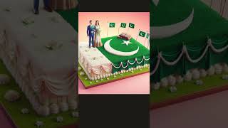 Pakistan Cake Ideas Pakistan Independence Day shorts video viral shorts Javeria&#39;s lifestyle