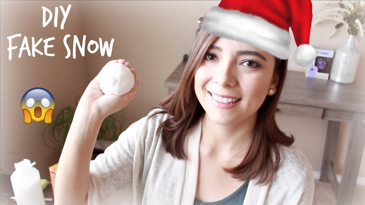 How to Make Fake Snow YouTube