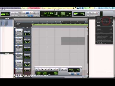 Pro Tools 11 立刻上手 07 基本介面介紹