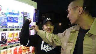自販機で友達に1本もジュース買わせないドッキリしたらブチギレた動画
