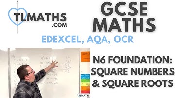 GCSE Maths: N6-01 [Square Numbers & Square Roots]