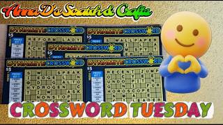 Crossword Tuesday.  $25 of Dynamite Crossword Colorado Scratch Off Tickets