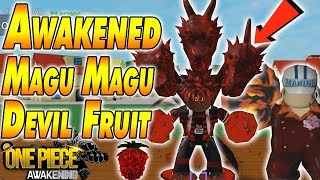 Roblox Grand Piece Online: Magu Magu no mi(Magma Magma Devil Fruit