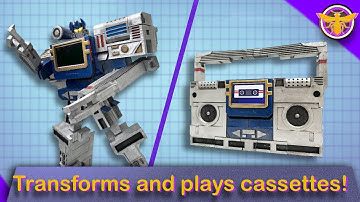 My working Boombox Transformer!