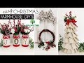 DOLLAR TREE CHRISTMAS 2019 | CHRISTMAS FARMHOUSE DIY's