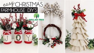 DOLLAR TREE CHRISTMAS 2019 | CHRISTMAS FARMHOUSE DIY's