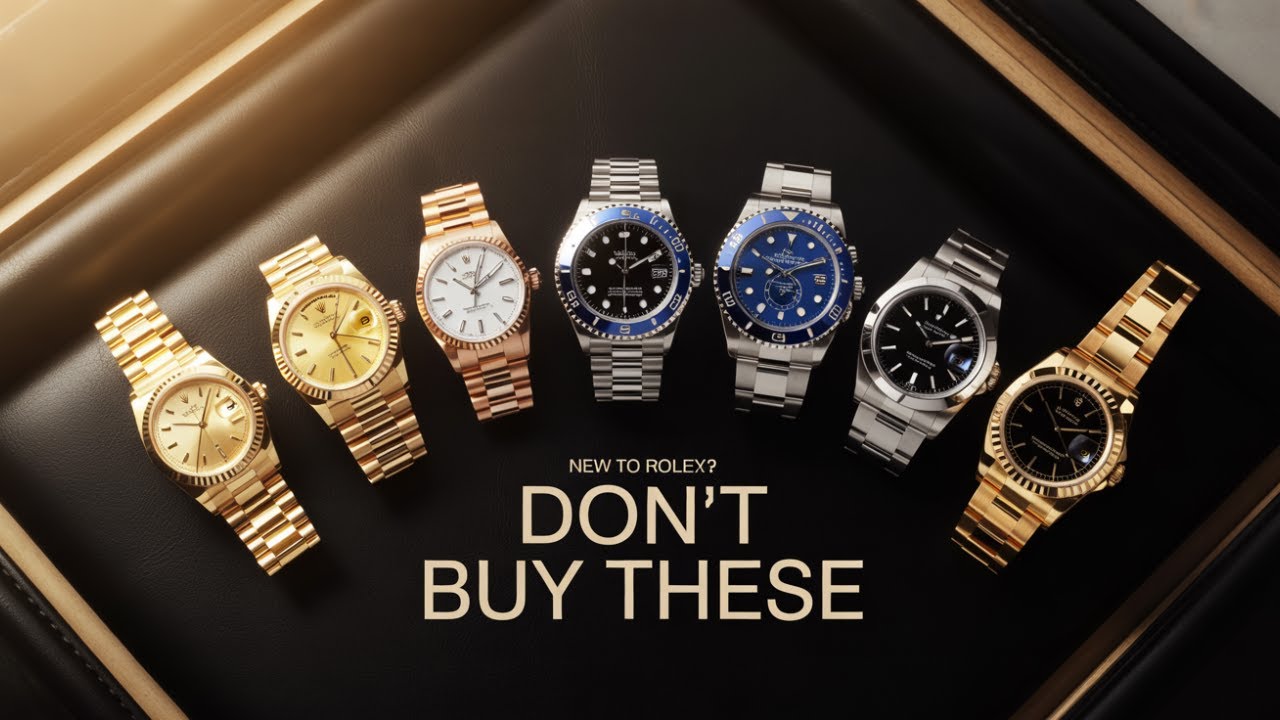 Если вы новичок в мире Rolex, избегайте этих 7 моделей часов.