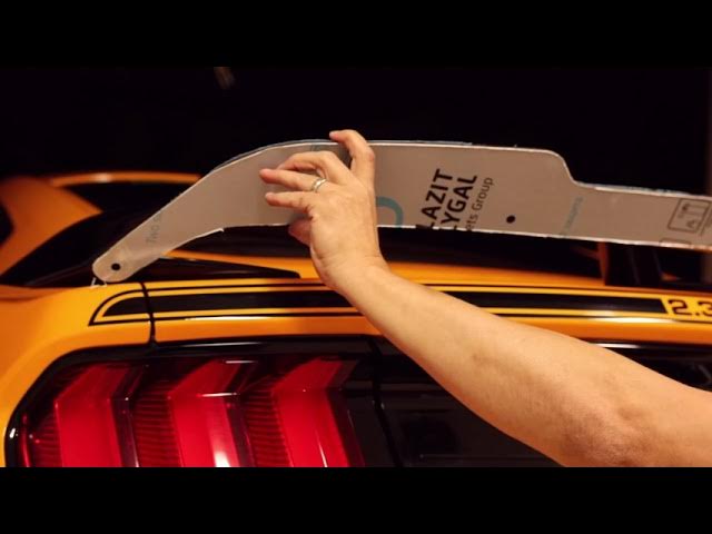 Installing the RTR Performance Pack Rear Spoiler Gurney Flap (18
