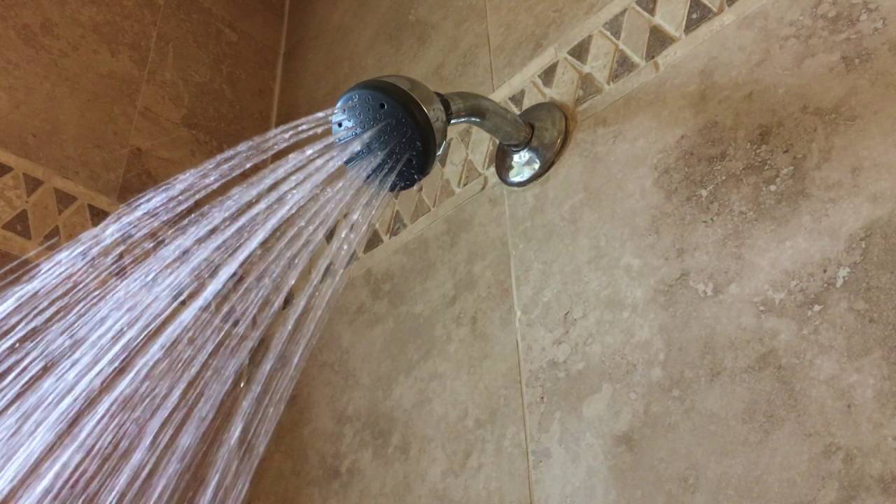 Running shower. Fps Shower.