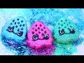 DIY How To Make Super Sparkle Glitter Shopkins Strawberry Kiss With Play Doh