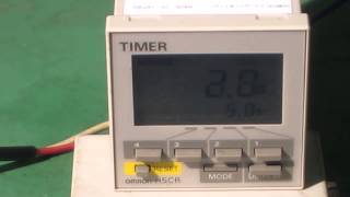 OMRON H5CR-L　Digital timer　動作確認