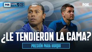 THEY SET THE BED FOR NICOLA LARCAMON CEVALLOS JOEL HUIQUI STAYS IN CHARGE OF CRUZ AZUL