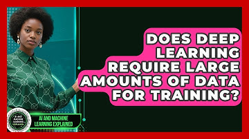 Does Deep Learning Require Large Amounts of Data for Training?