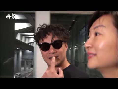 陳奕迅台灣返港 封嘴避談金馬獎政治風波