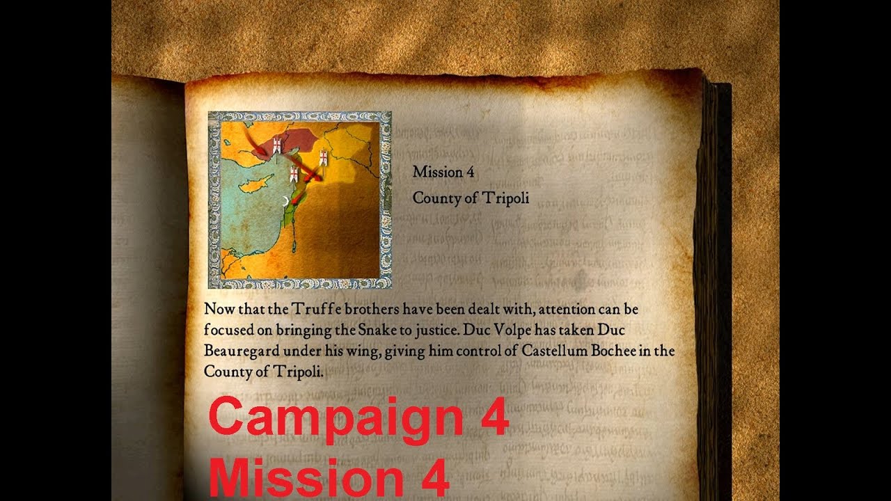 STRONGHOLD CRUSADER Campaign, 4. County of Tripoli. YouTube