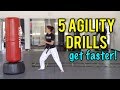 5 Agility Drills to Help Improve Your Speed | Taekwondo / Martial Arts