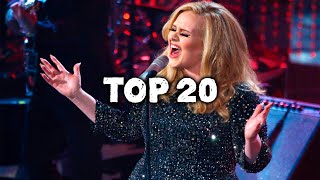 Top 20 Songs by Adele