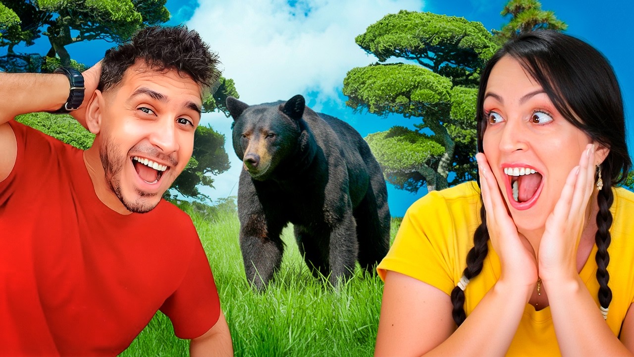 Harold y el Titi Se Encuentran con con el Oso en el Bosque de la Finquita Bonita 😱 Sandra Cires Vlog