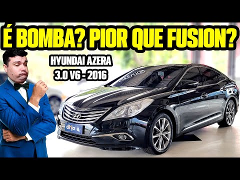 QUASE COMPREI esse CARRO! HYUNDAI AZERA 3.0 V6 2016: LUXO e POTÊNCIA + BARATO QUE HB20S! (Avaliação)