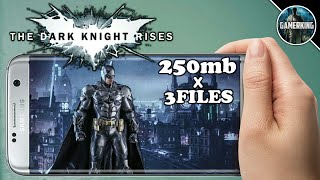 250MB Highly Compressed || Batman The Dark Knight Rises On Android || Apk+Data || Gameplay Proof screenshot 5