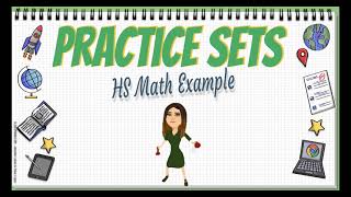Google Classroom Practice Sets  Algebra Example