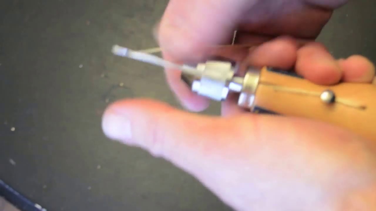 How to Use a Speedy Stitcher Sewing Awl - YouTube