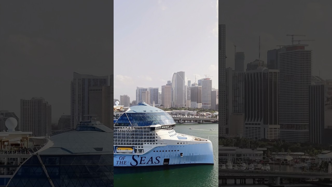 This cruise ship is like a floating city 🤯