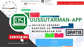 APLIKASI ABSENSI MENGGUNAKAN BARCODE 1 D - PHP 5 GRATIS