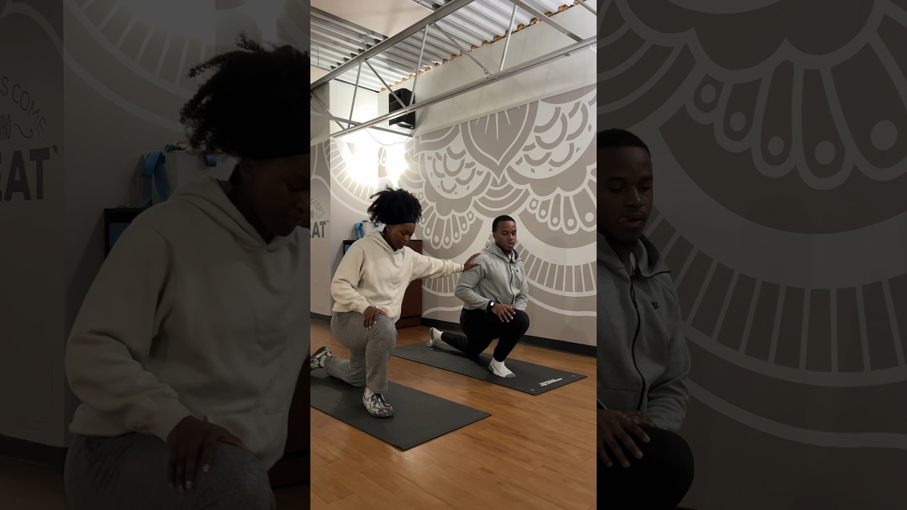 Stretching together is underrated 