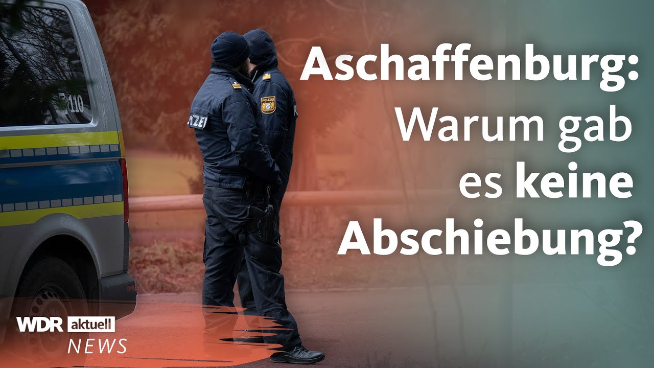 Aschaffenburg: Tödliche Messerattacke auf Kindergartengruppe | WDR Aktuelle Stunde