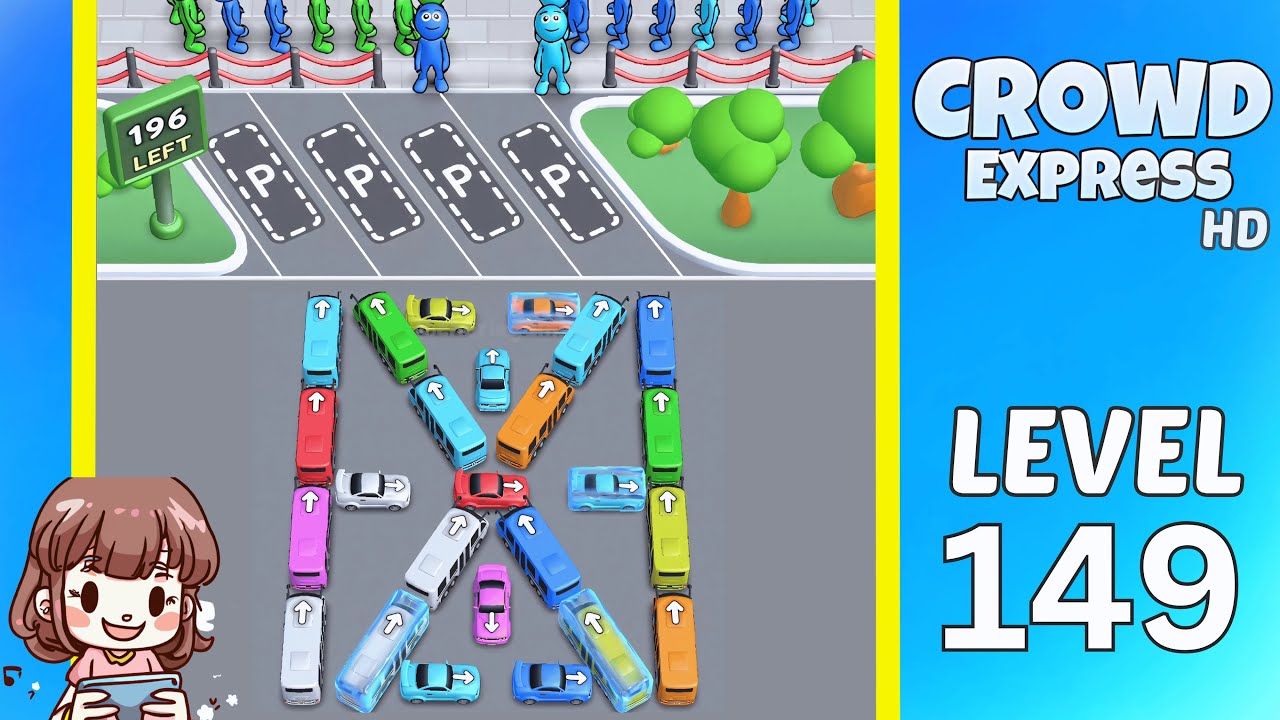 Crowd Express Level 149 Solution Walkthrough - YouTube