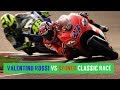 MotoGP Qatar 2007-Valentino Rossi VS STONER Classic RACE