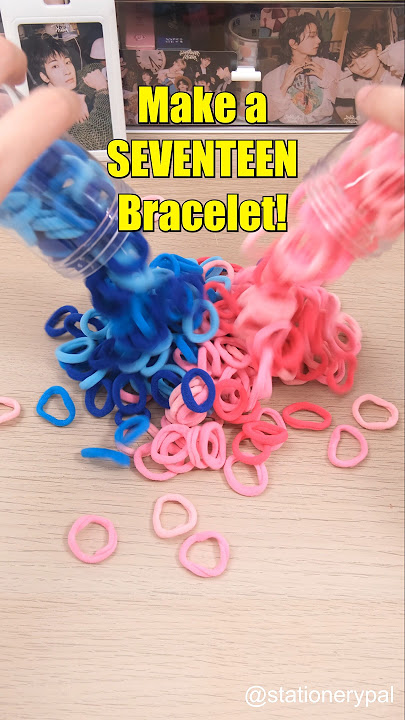 Make a SEVENTEEN Bracelet!#shorts